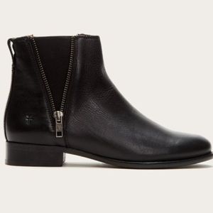 Frye Carly Double Zip Ankle Bootie Boots Size 11